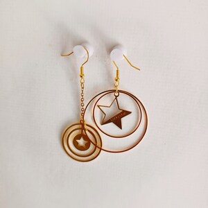 Asymmetrical earrings