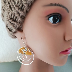 Boucles d'oreilles asymétriques image 8