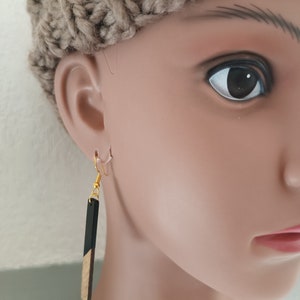 Boucles d'oreilles asymétriques image 10