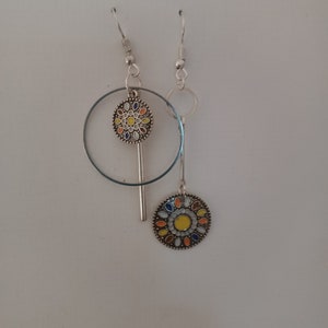 Asymmetrical earrings