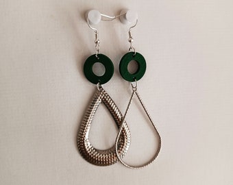 Boucles d'oreilles asymétriques