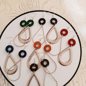 Boucles d'oreilles asymétriques imagem 7