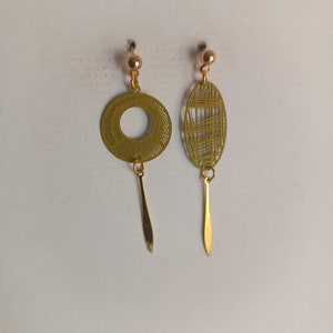 Asymmetrical earrings
