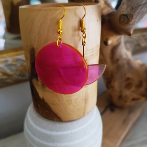 Asymmetrical earrings summer collection image 9
