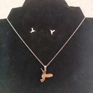 Jewelry set, necklace + earrings