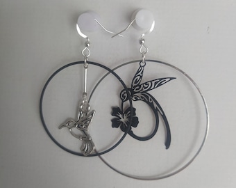 Asymmetrical earrings