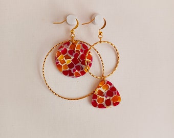 Asymmetrical earrings