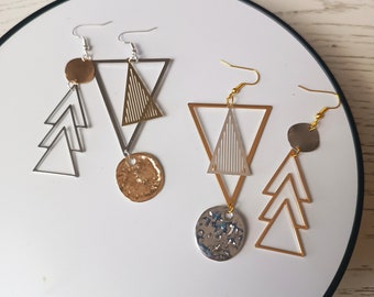 Asymmetrical earrings