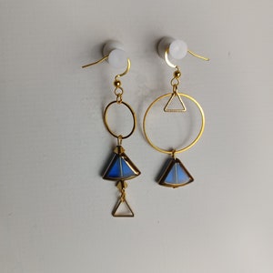 Asymmetrical earrings