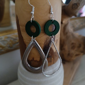 Boucles d'oreilles asymétriques imagem 8