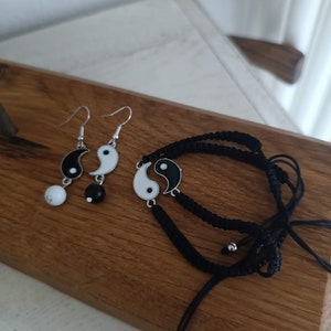 Jewelry set, bracelet + earrings