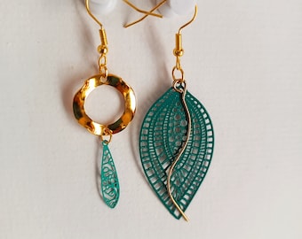Asymmetrical earrings