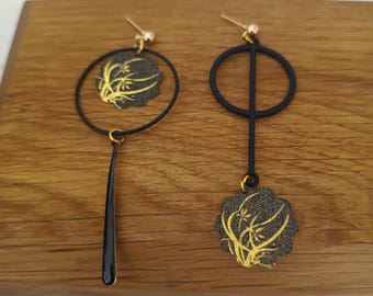 Asymmetrical earrings
