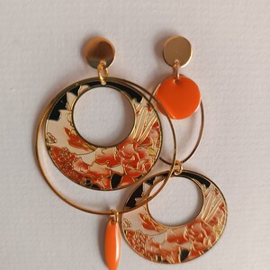 Asymmetrical earrings image 5