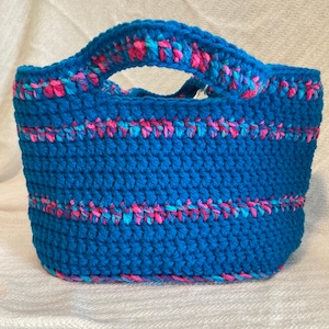 Handmade crochet bag purse pocketbook handbag tote bag