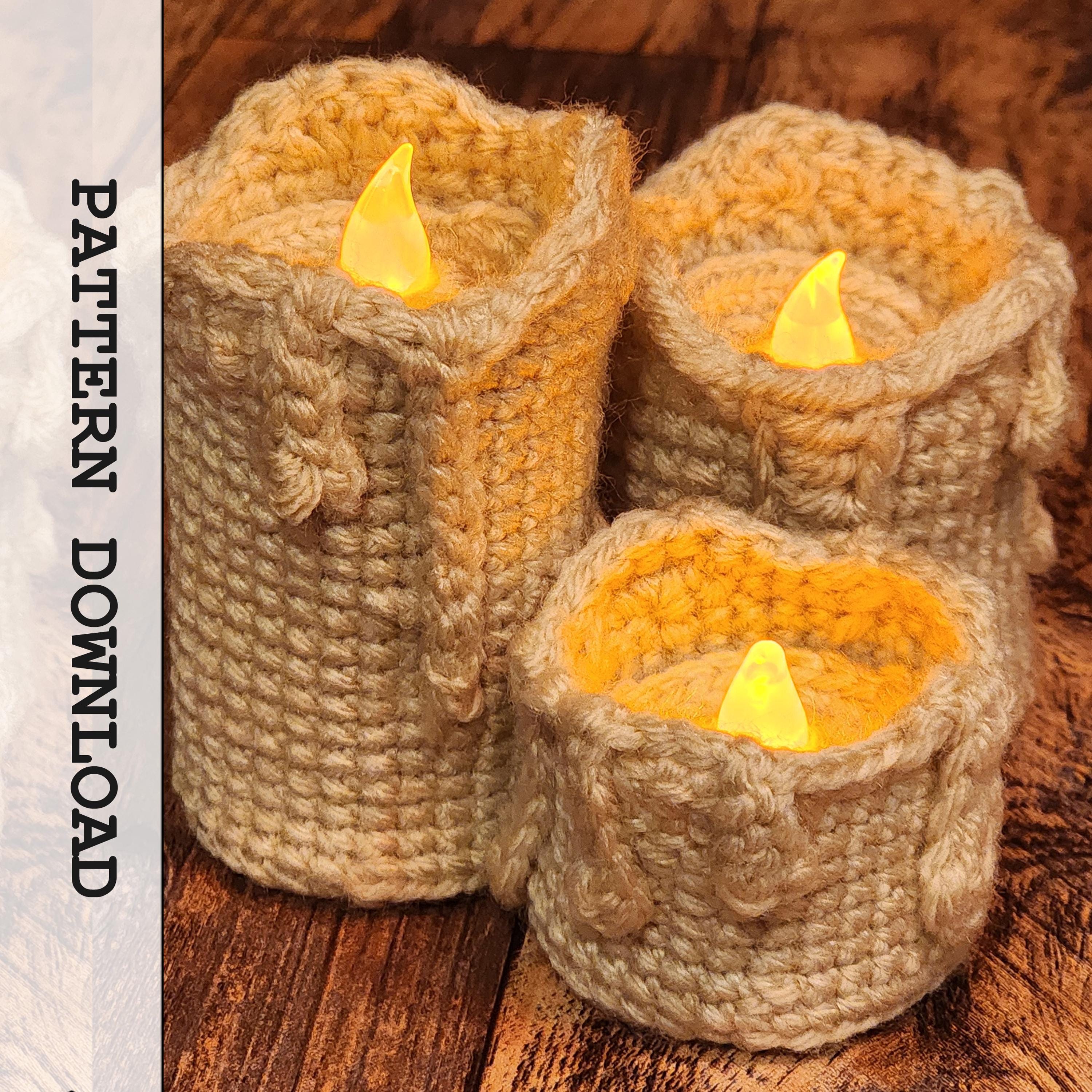 30 Witchy Crochet Patterns for Spooky, Celestial, and Gothic Makes 30 Spellbound Crochet Candles Pattern
