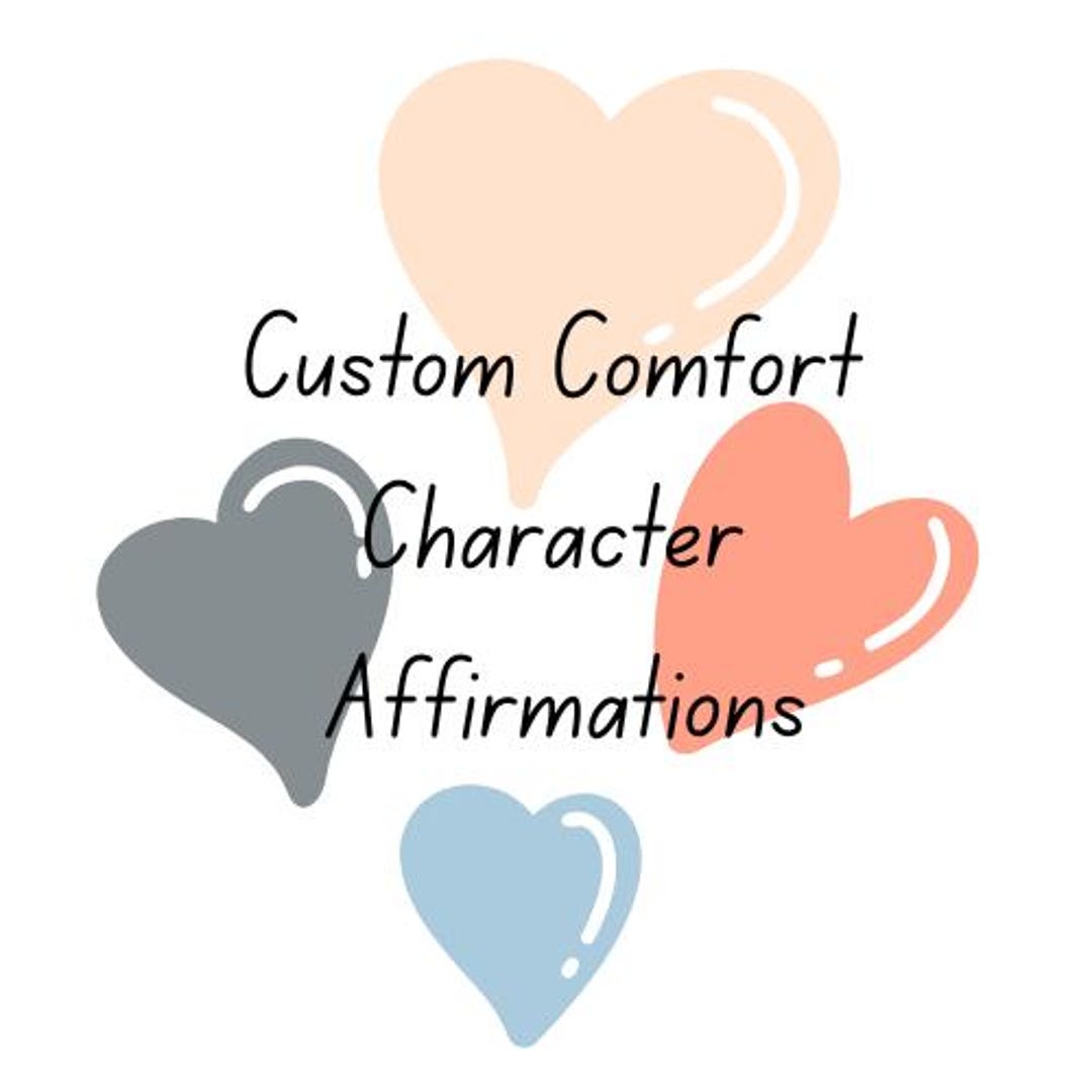 Custom Character Affirmations - Etsy