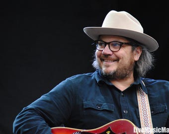 Wilco Jeff Tweedy performing live. Limited Edition Concert Print.