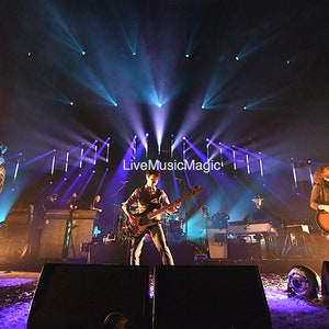 My Morning Jacket performing live. Limited Edition Concert Print.