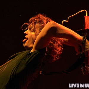 King Gizzard & the Lizard Wizard performing live. Limited Edition Glossy Print