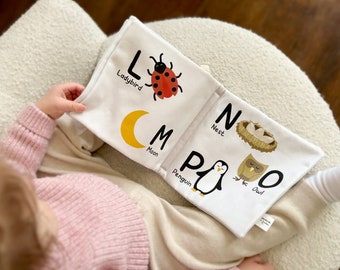 Alphabet Soft Book in Organic Cotton