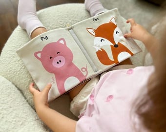 My First Book Of Animals Cotton Soft Book