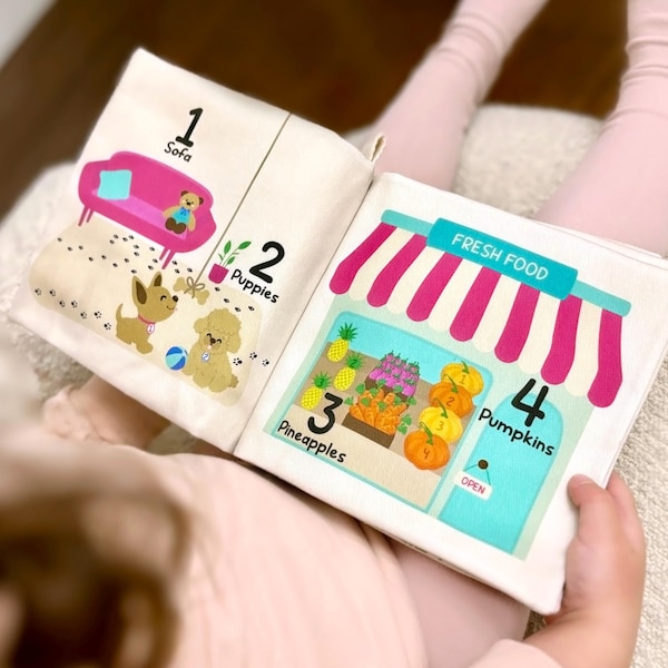 My First Book Of Numbers 1 to 20 Cotton Soft Book