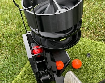 Dispensador de pelotas de golf preensamblado Range Mate: ayuda para el entrenamiento de swing