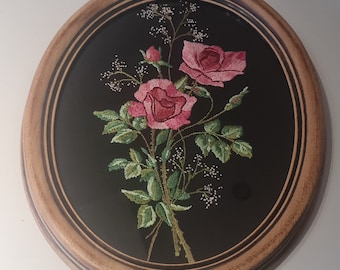 Stunning Framed embroidery picture