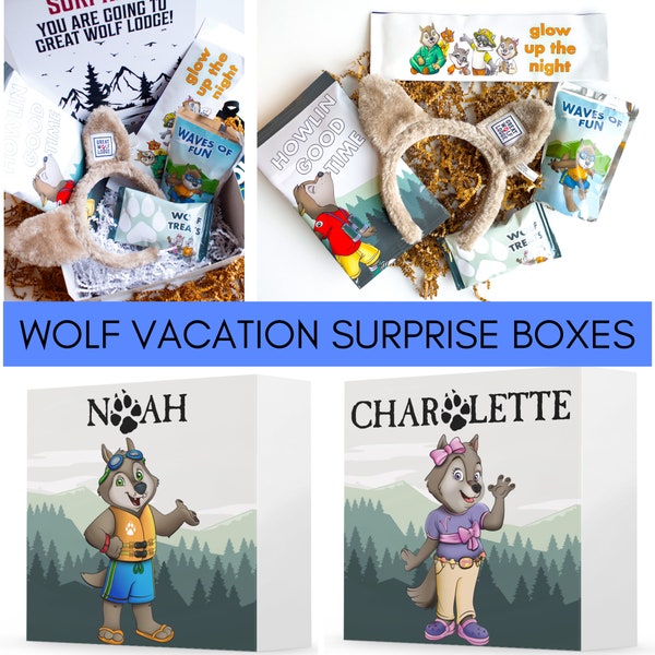 Great Wolf Lodge Vacation Surprise Signature Gift Box