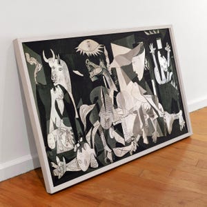 Pablo Picasso Wall Art, Guernica Canvas Wall Art, Huge Canvas Wall Art, Guernica Canvas, Picasso Wall Decor