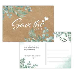 Save the Date Karten, 40 St Hochzeit Postkarten, Hochzeitsleinladungen Einladung Hochzeitsfeier Einladung Wedding Terminplanung, Kraft Optik