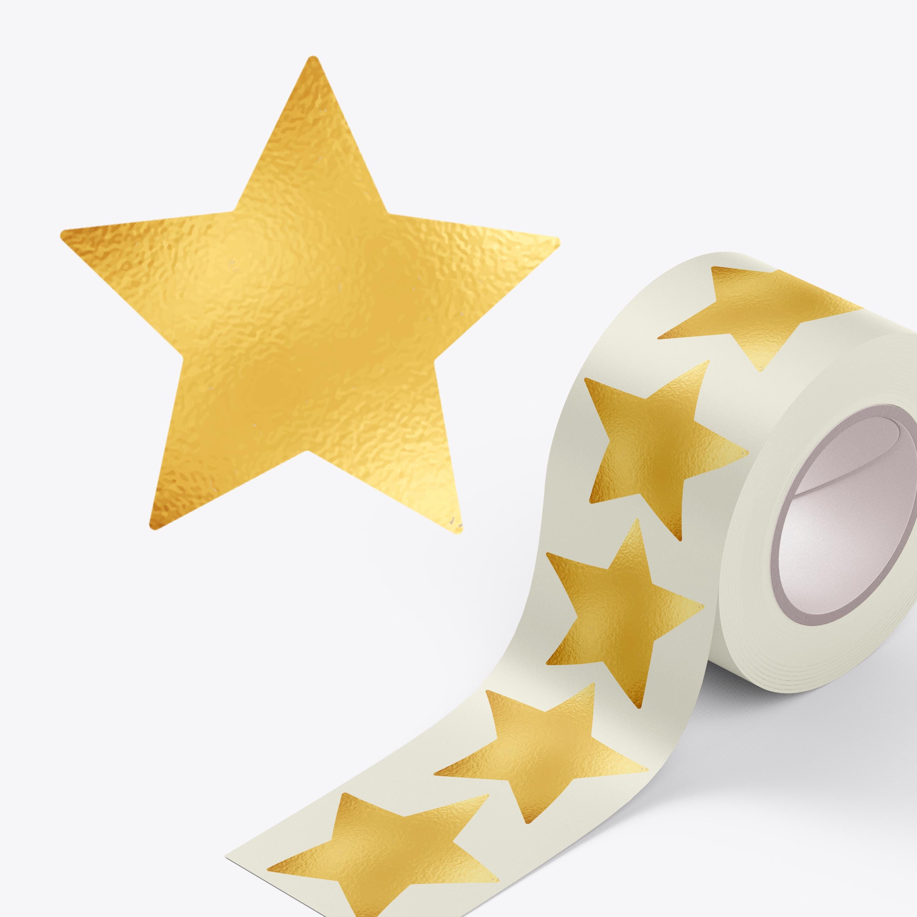 Goldene Sternen-Aufkleber – Selbstklebend Für Zimmerdeko, Basteln Und Geschenke