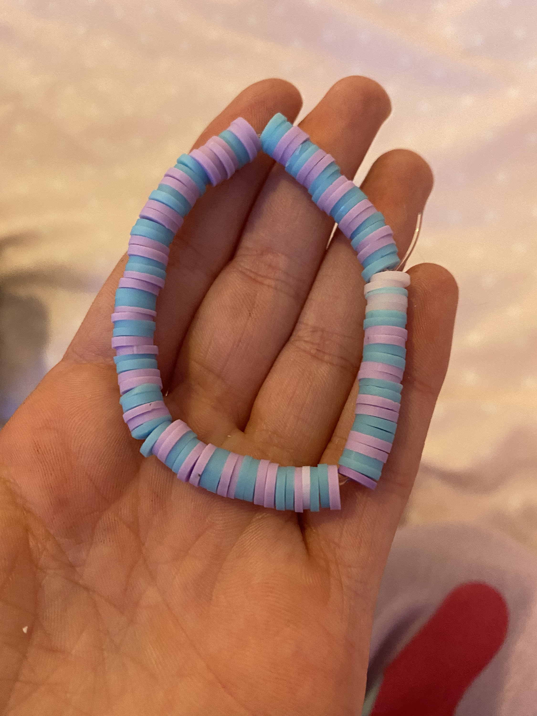 Preppy Clay Bead Bracelets Etsy UK