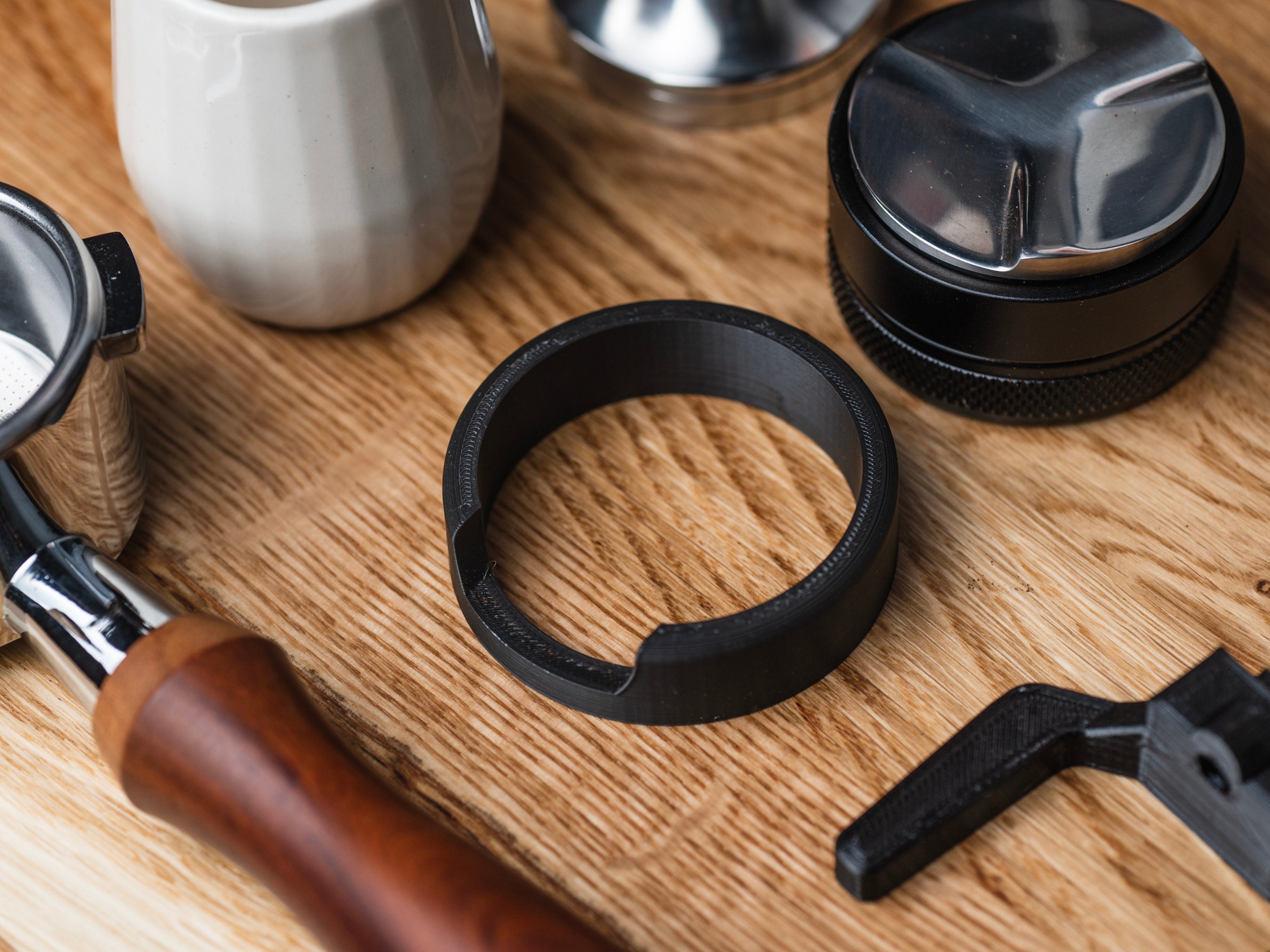 Imbuto Dosatore Magnetico 58mm Per Espresso – Anello In Acciaio, Compatibile Con Portafiltri Gaggia E61 E Rancilio, Risparmia Caffè