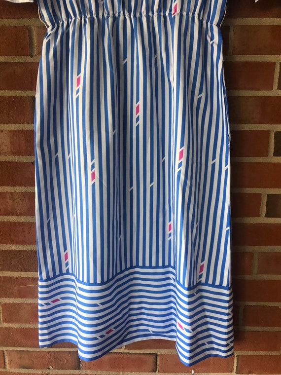 Vintage striped dress - 28” waist - image 5
