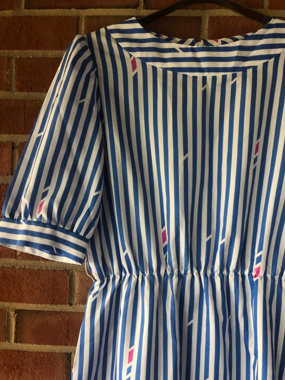Vintage striped dress - 28” waist - image 2