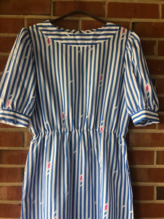 Vintage striped dress - 28” waist - image 3