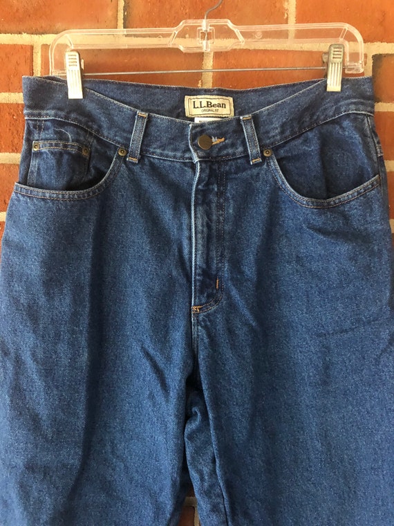 LL Bean Flannel lined jeans - 32” waist - image 5