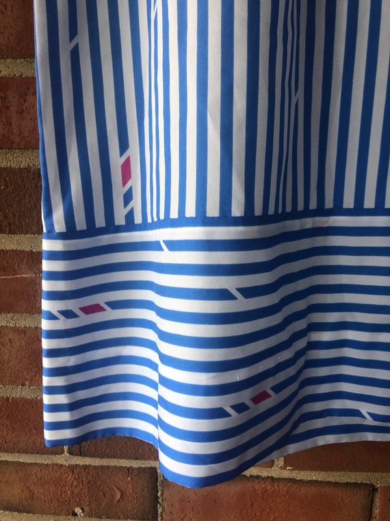 Vintage striped dress - 28” waist - image 4