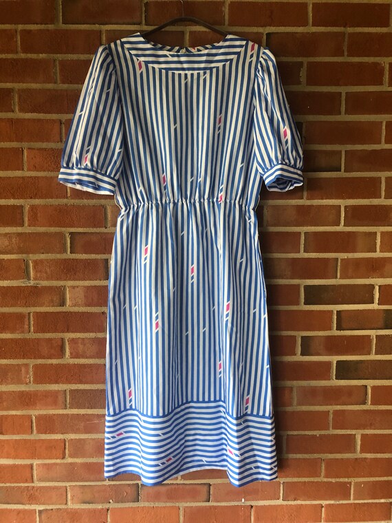 Vintage striped dress - 28” waist - image 6