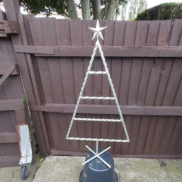 Metal Christmas Tree Etsy UK