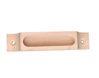 Handmade Wooden Sash Window Handles - Elegant & Durable Custom size available