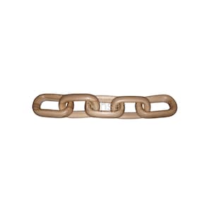 Handmade Wooden Link Chain - Natural Wood Decorative Chain for Home, Gifts, and Events