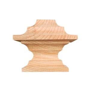 Durable Square Fence Post Caps and Finials–Pack of 1 piece