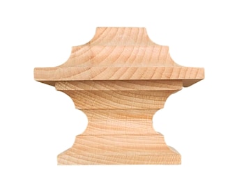 Durable Square Fence Post Caps and Finials–Pack of 1 piece