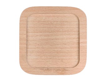 Square Wooden Knobs for Cabinets, Wardrobes, and Doors - Handcrafted Elegance and Durability