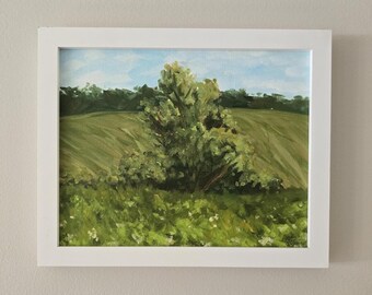 Original Impressionist Landscape Oil Painting - 8" x 10"