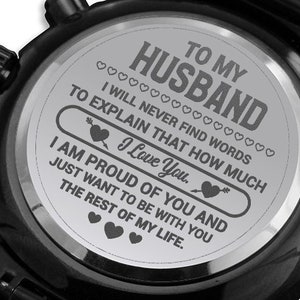 To My Husband, Anniversary Gift For Husband, Husband Birthday, Gifts For Husband, Husband Gift From Wife, Valentines Day Gift for Husband