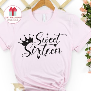 16. Geburtstag Shirt, 16. Geburtstag Shirt, 16. Geburtstag Shirt, 16. Geburtstag Geschenk für Mädchen